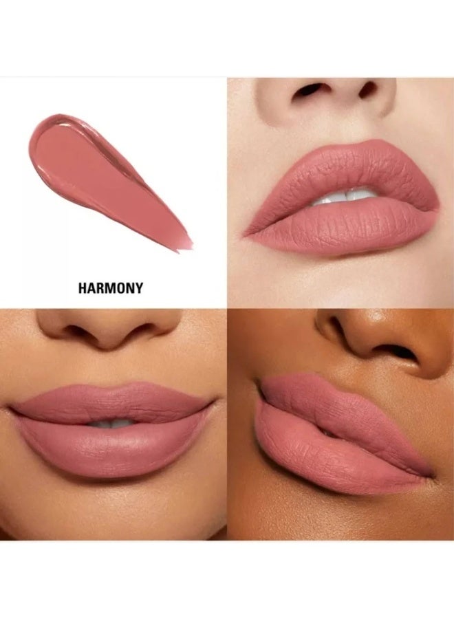 كايلي كوزماتيكس طقم Velvet Lip Kit – 305 HARMONY – مجموعة من قطعتين تضم أحمر شفاه سائل مخملي ومحدد شفاه بلمسة مطفية ناعمة وثبات طويل - Image 2