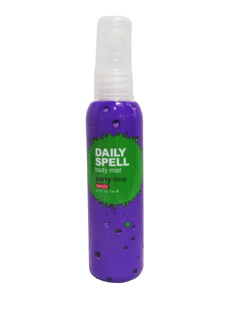 Bench Party Time Daily Spell Body Mist Spray, 70 ml