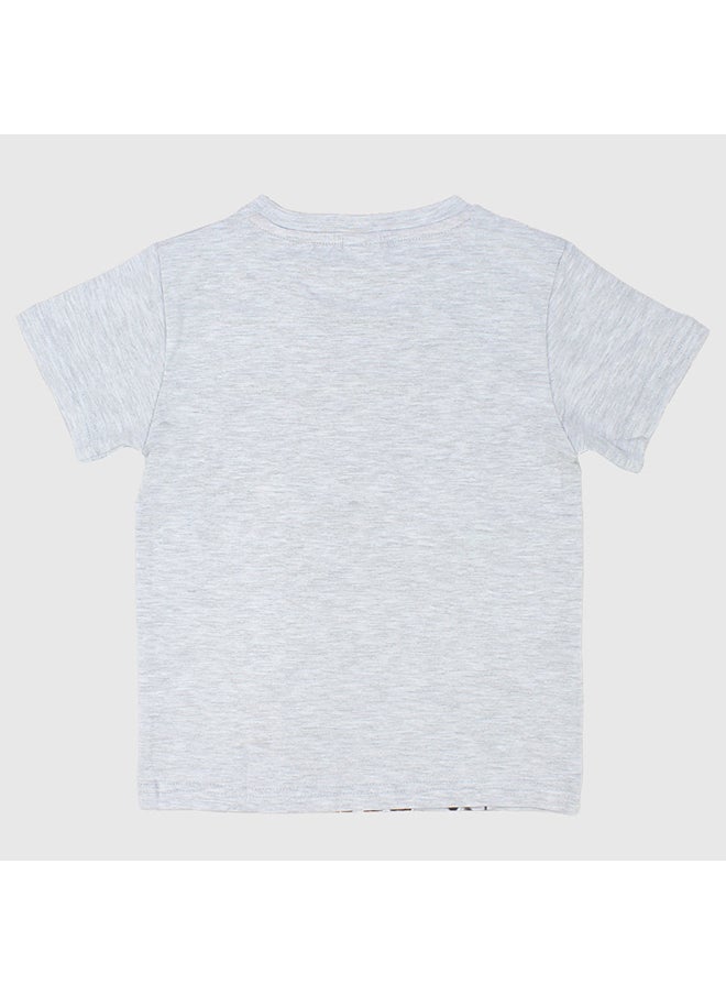 quokka - Brave Leopard Short-Sleeved T-Shirt - Image 1