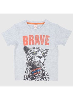 Brave Leopard Short-Sleeved T-Shirt