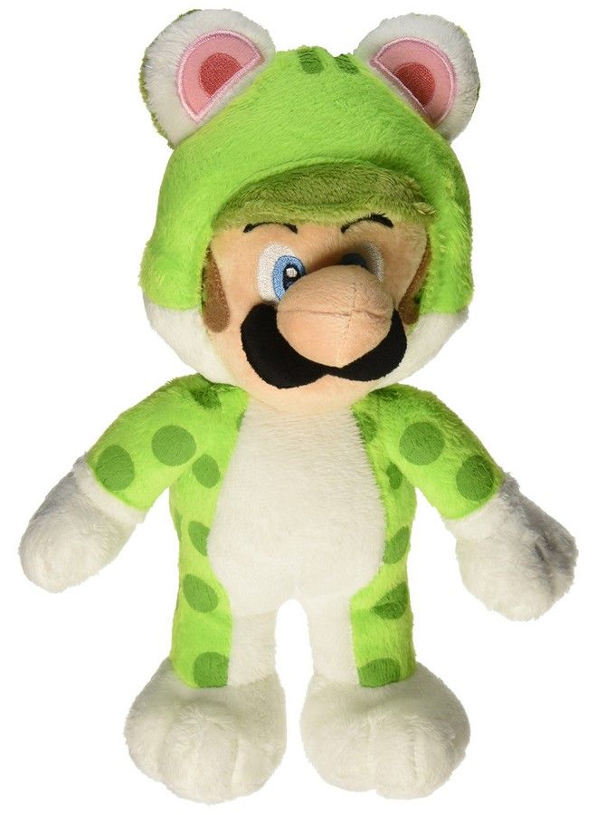 Little Buddy Super Mario Neko Cat Luigi Plush 10""" Multi Colored - Image 2