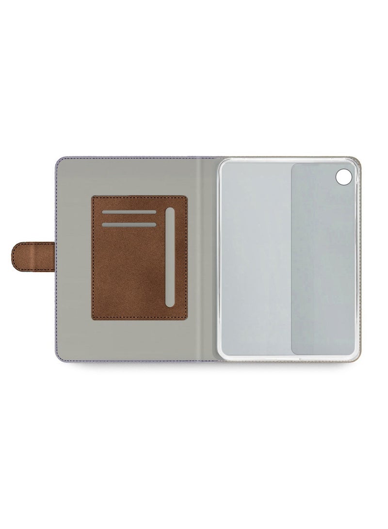 OMAKER حافظة ذكية فليب جلدية عالية الجودة تغطي بالكامل مع قاعدة مغناطيسية لهواوي ميت باد SE 10.4 بوصة 2023 - بني - Image 5