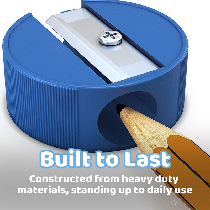 Neliblu Pencil Sharpeners - Plastic Pencil Sharpener for Kids with Metal Blades - Portable and Colored Manual Pencil Sharpener - Back to School Essential - Bulk Pack of 120 - Image 5