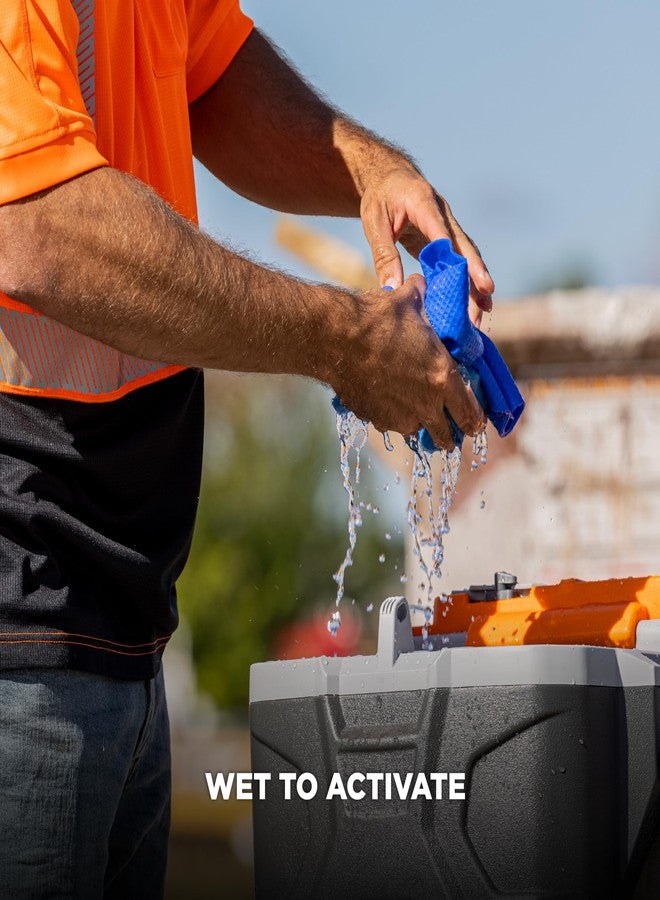 Ergodyne منشفة تبريد تبخيرية إيرغوداين تشيل-إيتس 6602، زرقاء 13 بوصة × 29.5 بوصة - Image 3