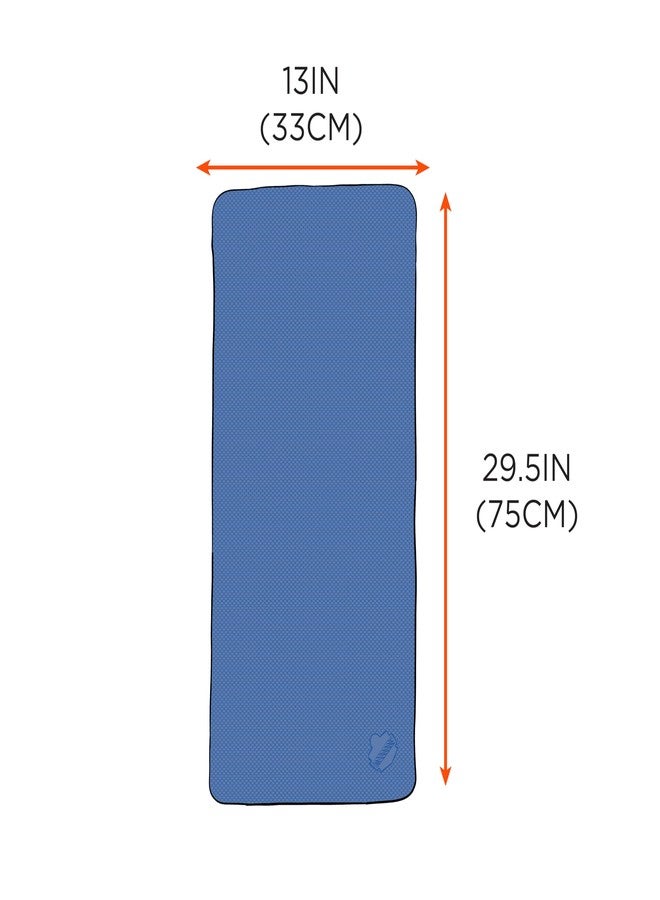 Ergodyne منشفة تبريد تبخيرية إيرغوداين تشيل-إيتس 6602، زرقاء 13 بوصة × 29.5 بوصة - Image 5