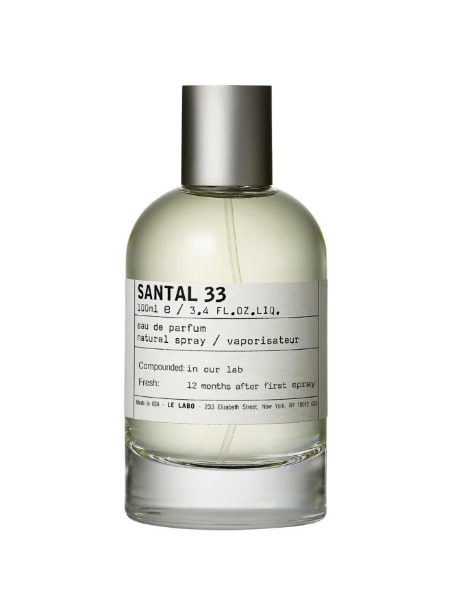 Le Labo Santal 33 Eau de Parfum 100ml Unisex - Image 1