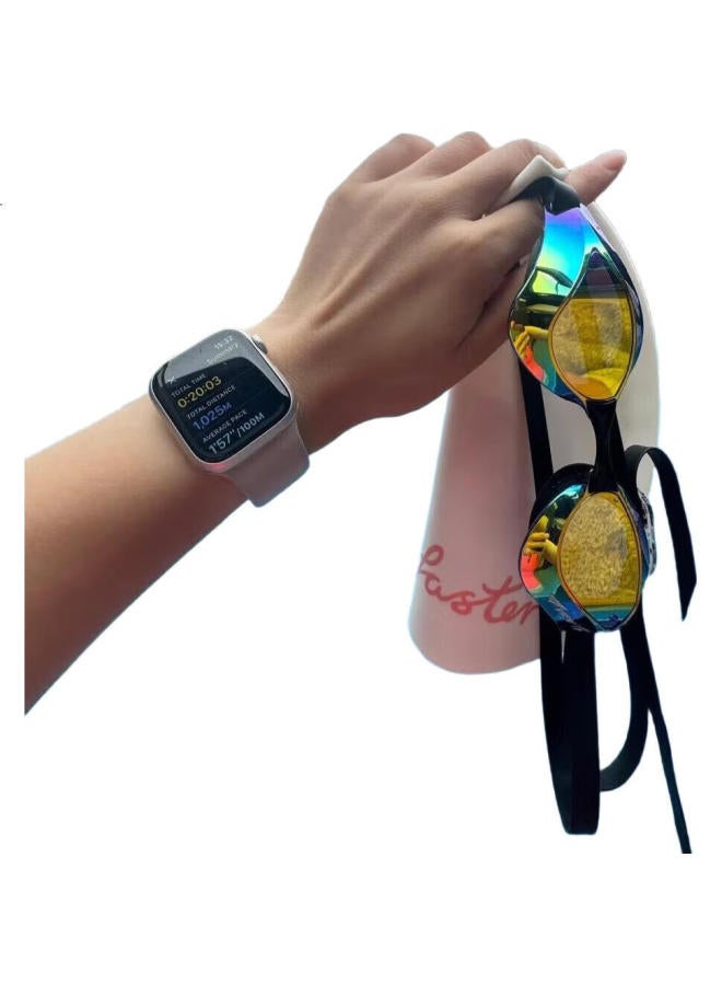 View Swimming Goggles, View Racing Swim Glasses, Waterproof, 10X Anti-Fog, For Men And Women, Adult Professional Competition Diving, V230 - Image 3