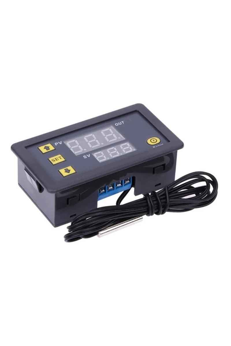 إيروريكس تيار متردد 110-220 فولت W3230 12 فولت 24 فولت تيار متردد 110-220 فولت خط مسبار 20 أمبير تحكم رقمي في درجة الحرارة شاشة LED ترموستات - Image 5