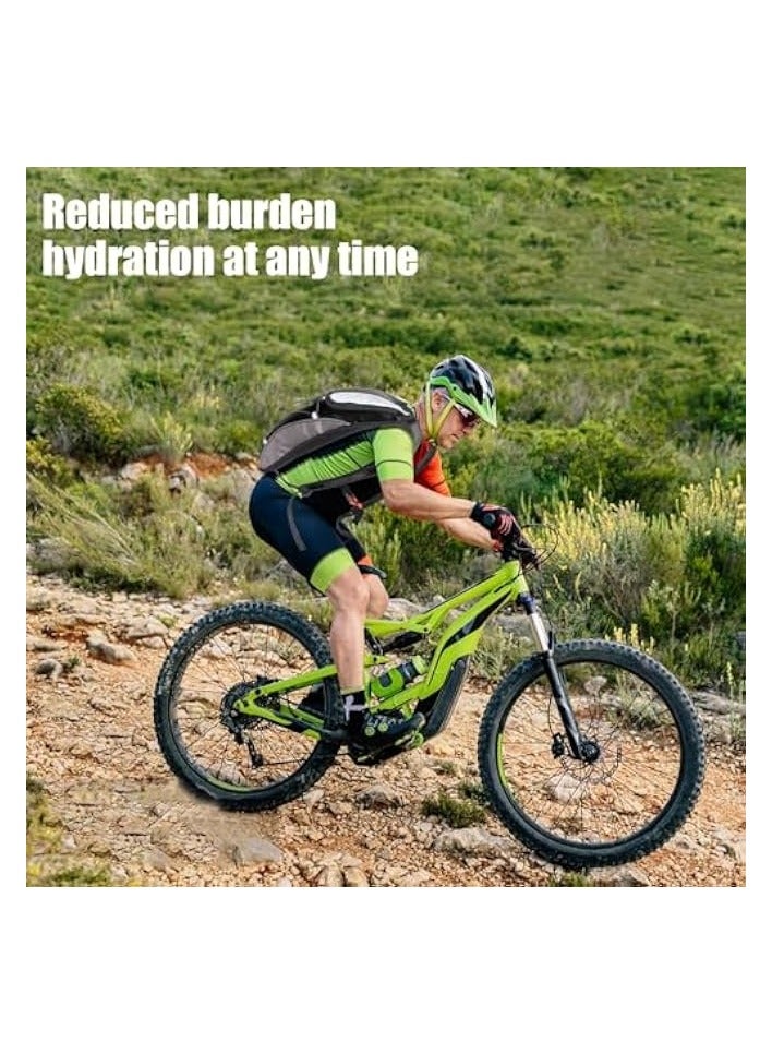 Green Tiger Hydration Backpack Adjustable Vest, Splashproof Shoulder Bag Cycling Backpack for Men & Women, Running Backpack with Night Reflective Strip Outdoor Bicycle Riding Hiking Mountaineering Touring - Image 5