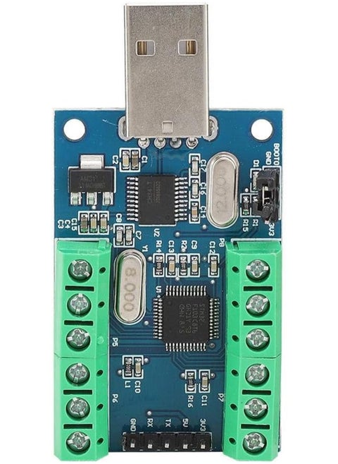 Mini USB Data Acquisition ADC Module,USB Interface 10 Channel 12Bit STM32 Communication ADC Module
