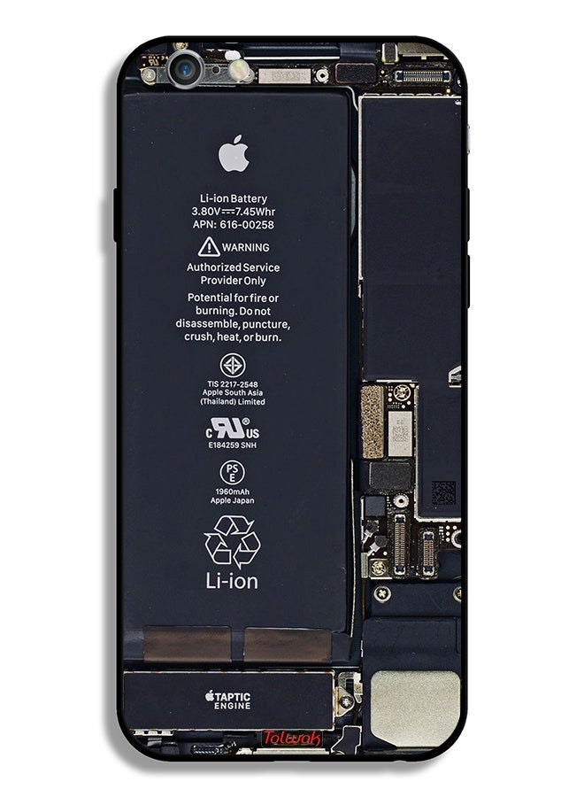 Tolwak نمط الدائرة الكهربائية لجراب الحماية الخاص بهاتف Apple iPhone 6/6s - Image 2