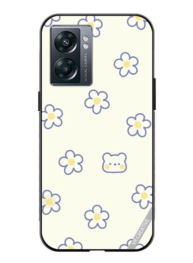 VR CREATIVE Protective Case Cover For OnePlus Nord N300 Floral Design Multicolour - Image 1