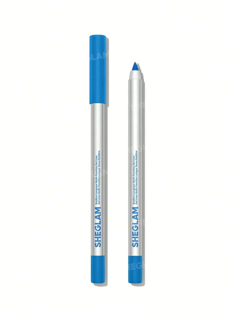 شيجلام Boldline Longwear Multi-Function Gel Liner- Azure Blue Kohl Kajal Azure Blue - Image 1