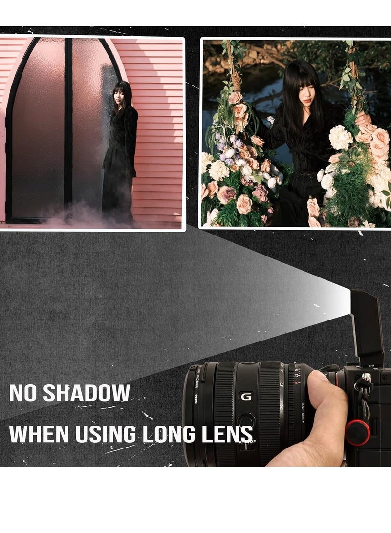 Godox iM22 Mini Camera Flash, 470 mAh Battery, 5 Power Levels, 3s Recycle Times, 440 Full Power Flashes, Manual Flash Compatible with Fuji/Canon/Sony/Nikon//Panasonic/Olympus - Image 4