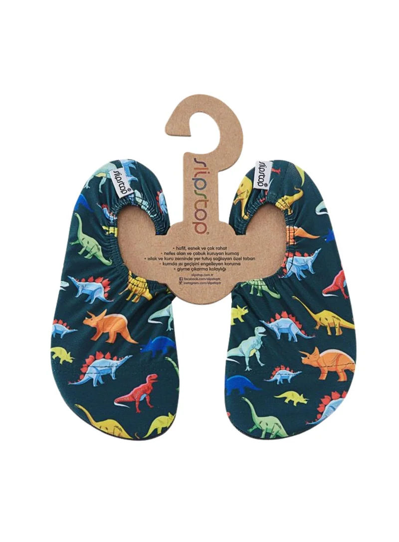 Slipstop Dino Slipstop Dino Kids Non Slip Water and Beach Shoes Lightweight Quick Dry Swim Ready Footwear for Babies and Children for Men | Best Price UAE