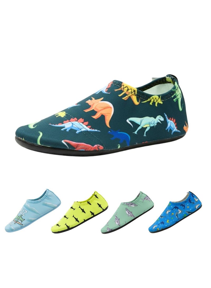 Slipstop Dino Kids Non Slip Water and Beach Shoes Lightweight Quick Dry Swim Ready Footwear for Babies and Children - Image 2