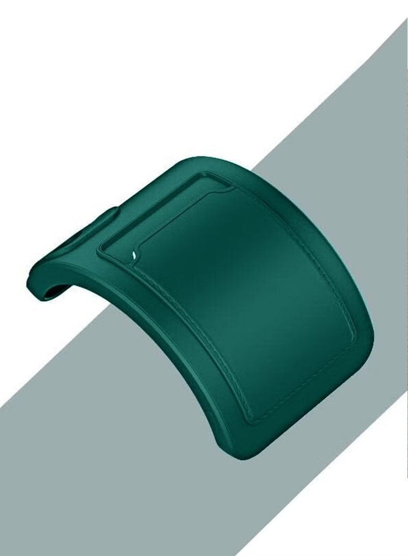 Handy Card Slot Holder Slim Fit Protective Silicone Case For Itel S23 Plus -Green - Image 4