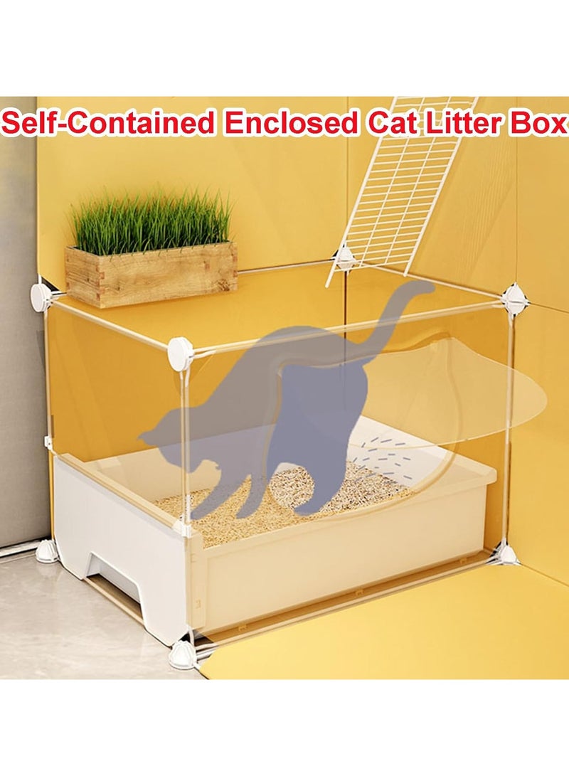 Cat Cages Indoor Large DIY Indoor Pet Home With Litter Box Cat Playpen Outside Cat Enclosure For Indoor Cats - Image 4