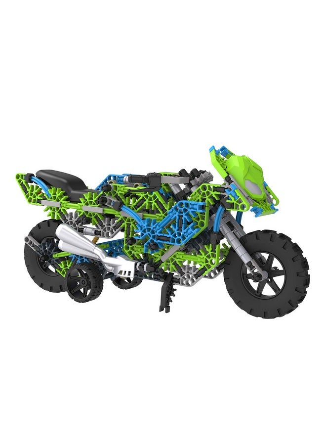 K'NEX K'NEX - Mega Motorcycle Building Set ‚ 456 Pieces, STEM Building, Working Suspension, Engineering Toy‚ Ages 9+  - Image 3