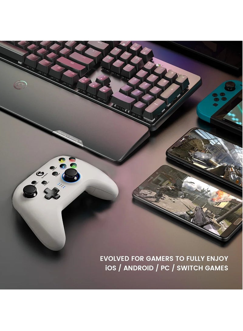 وحدة تحكم ألعاب T4 Pro بتقنية البلوتوث 2.4 جيجاهرتز لاسلكية لأجهزة Switch والكمبيوتر الشخصي والهواتف المحمولة والألعاب السحابية - Image 2