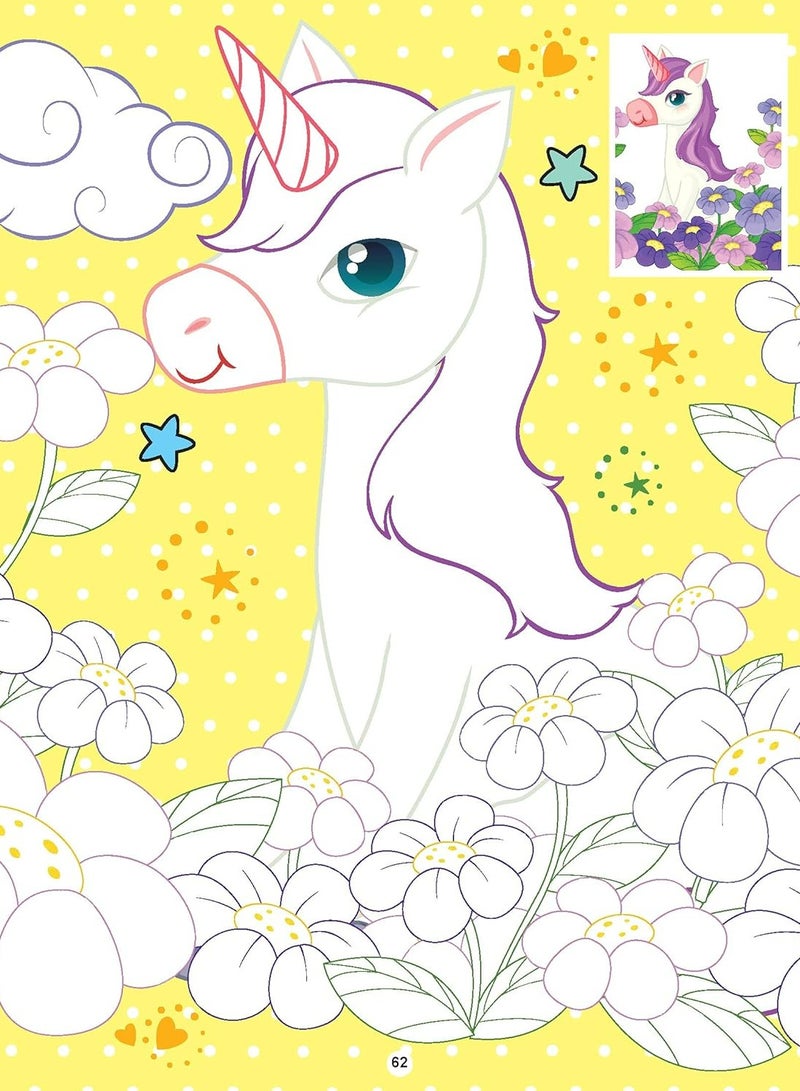 My Magical Unicorn Copy Colour Book for Children Age - Image 2