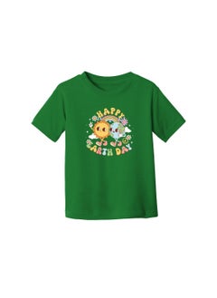 PRINTSHOP4ME Earth Day Girls T-Shirt-Round Neck Tshirt100% Cotton Fabric|Short Sleeve Tshirt|Earth Day Printed Tshirt|Gift For Earth Day Events  - Image 3