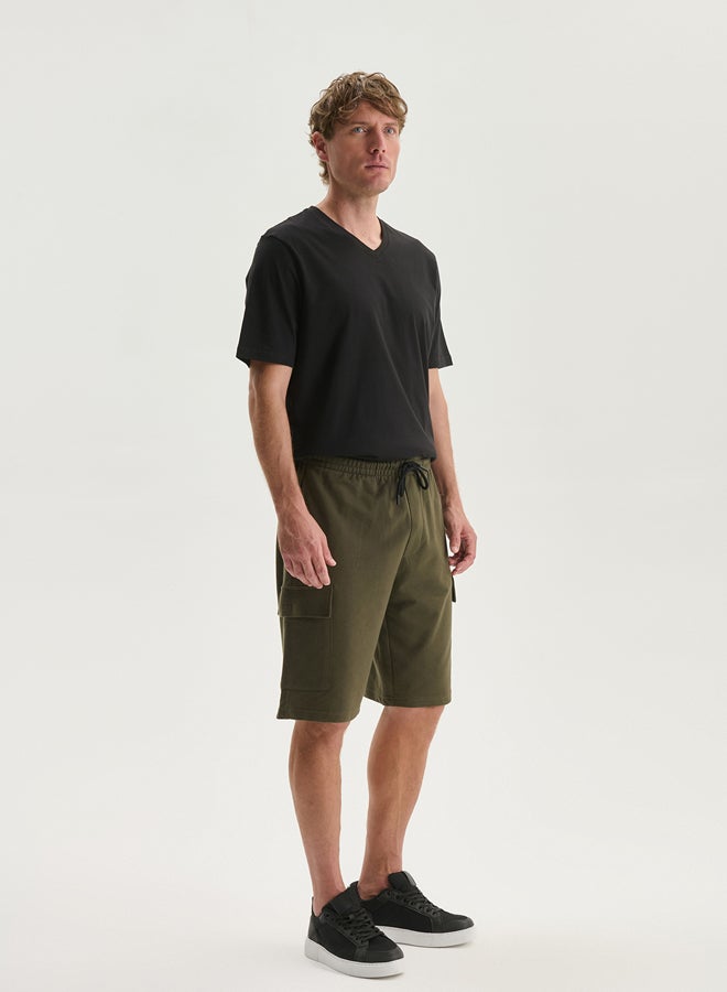 LC WAIKIKI Slim Fit Men's Cargo Shorts  - Image 1