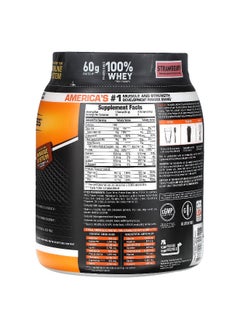 Body Fortress Body Fortress, Super Advanced Whey Protein, Strawberry , 1.78 lb (810 g)  - Image 2