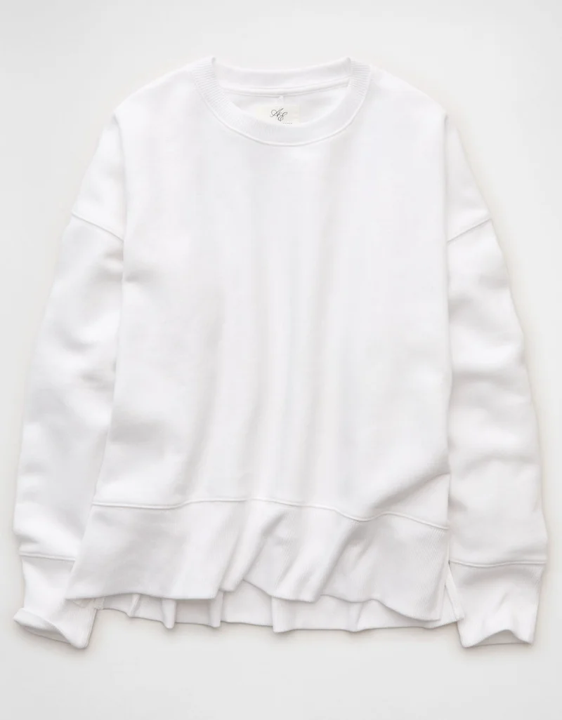 American Eagle  AE Everyday Luxe Oversized Sweatshirt for Women | Best Price UAE