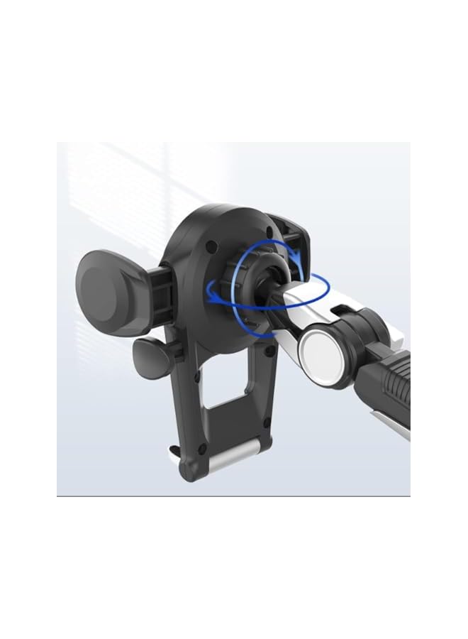 S-TOP Heavy Duty Phone Holder Mount, 360 Degree Rotating Ball Joint with Strong Suction Cup, Flexible Three Point Long Arm, Car Mobile Holder for Pixel Phones and Mobile Devices - Image 3