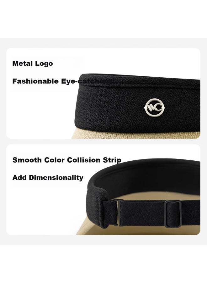 Vvc Chengyi Same Style Sun Protection Hat For Women, Summer Sun Hat, Full Face Sunshade Hat, Visor Hat, Elegant Black - Image 5