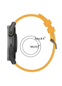 X-level Silicone Straps Watch Band For Huawei Watch GT3 46mm, 22mm Silicone Replacement Strap, Adjustable Strap for Huawei Watch GT3 46mm/GT2 46mm/GT Classic/Galaxy Watch 46mm/Galaxy Watch 3 45mm  - Image 2