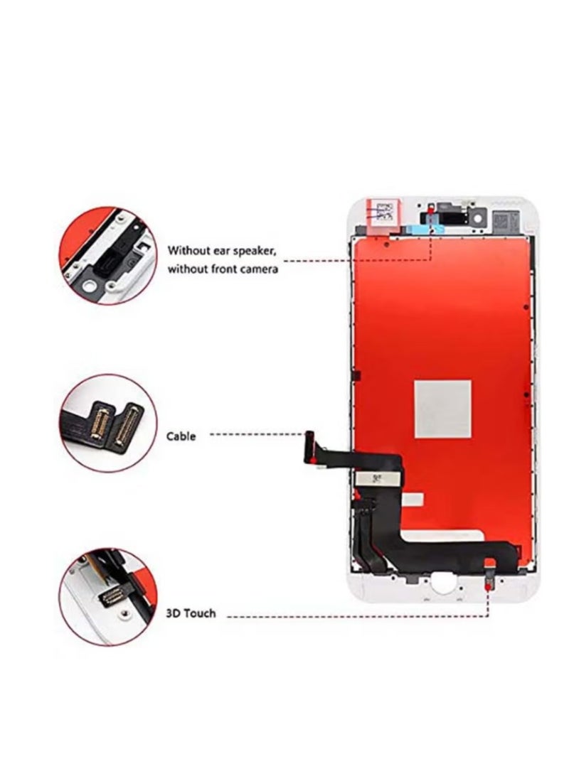 Phoni LCD Screen Replacement For iPhone 8 Plus White - Image 3