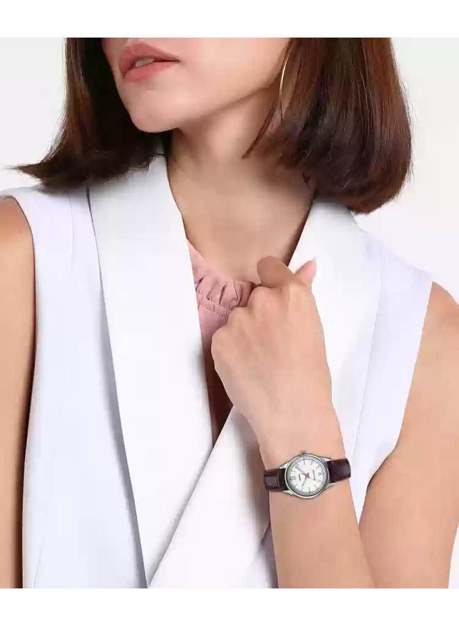 كاسيو ساعة يد من جلد بعقارب LTP-V005L-7B3UDF - Image 2