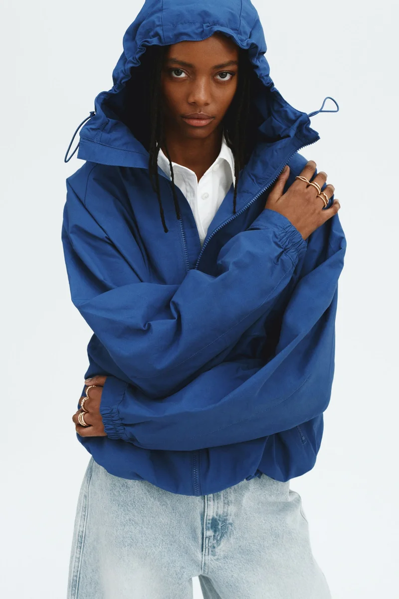 H&M  Hooded windbreaker for Women | Best Price UAE