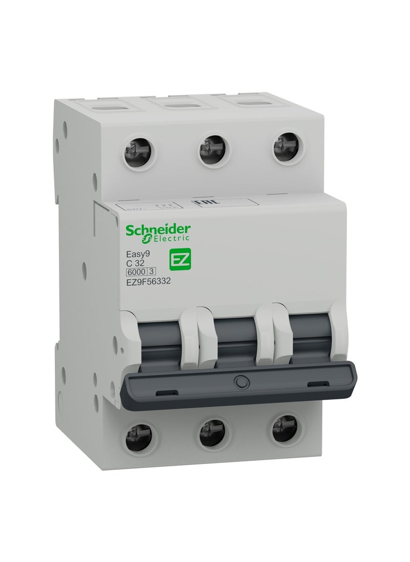 Schneider Electric EZ9F56332 Easy9 miniature circuit breaker  - Image 1
