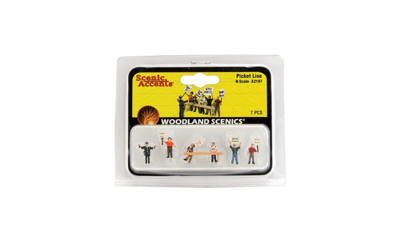 Generic Woodland Scenics Picket Line N Scale  - Image 2
