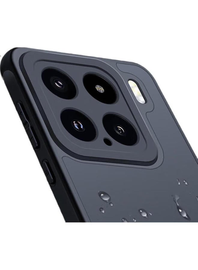Neyaa (Neyaa) Xiaomi 15 Phone Case Xiaomi 15 Protective Cover Lens Full Package Ultra-Thin Semi-Transparent Skin-Like Frosted Silicone Soft Edge Anti-Fall Simple Men And Women - Image 3