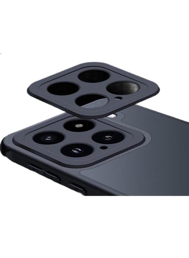 Neyaa (Neyaa) Xiaomi 15 Phone Case Xiaomi 15 Protective Cover Lens Full Package Ultra-Thin Semi-Transparent Skin-Like Frosted Silicone Soft Edge Anti-Fall Simple Men And Women - Image 2