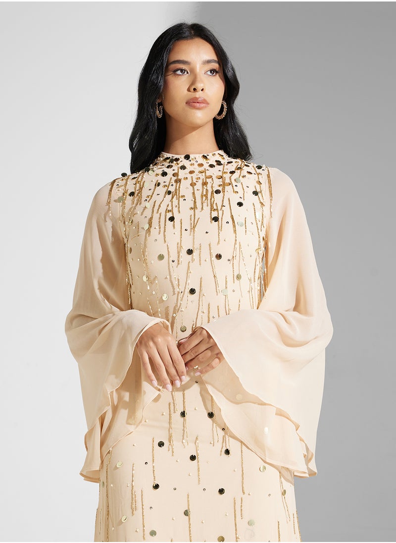 Amelia Rose Embellished Dress  - Image 3