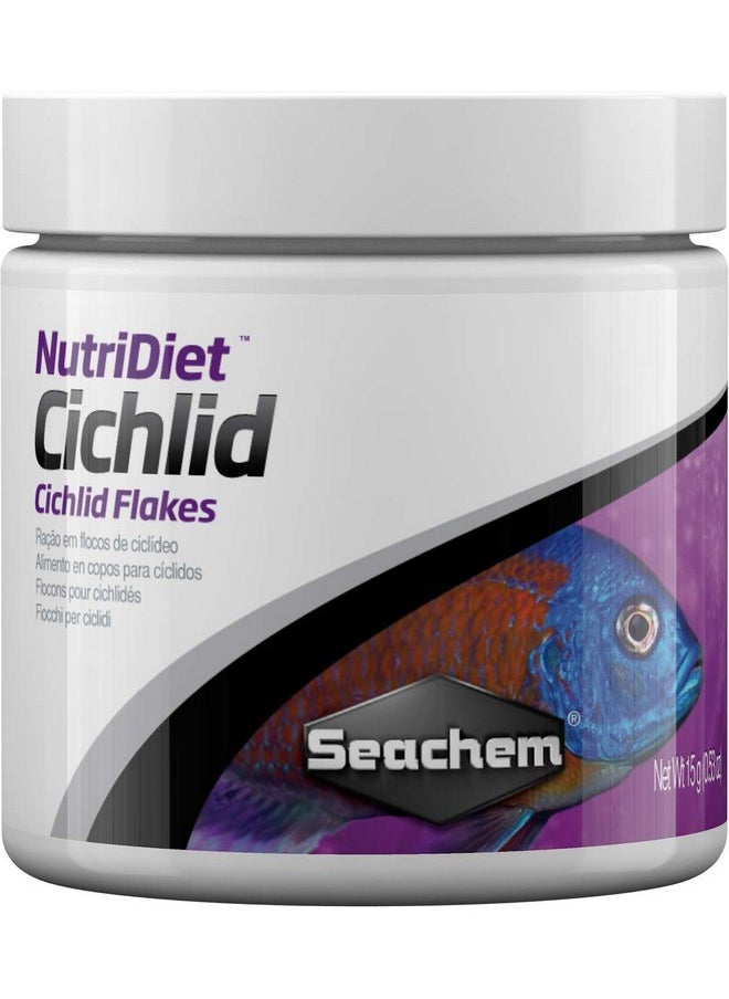 Seachem NutriDiet Cichlid Fish Flakes - Probiotic Formula with GarlicGuard 15g/.5oz - pzsku/ZE6C67B177B9EEF9C98FBZ/45/_/1737031955/7970f595-2f63-4516-aa6b-6c0f5d69a204