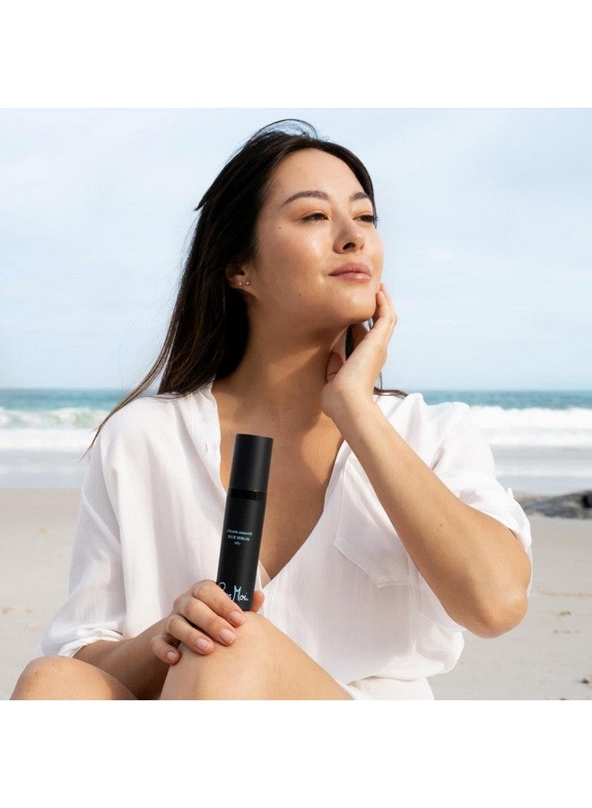 Pour Moi Blue Serum Climatesmart Antiaging Formula With Hyaluronic Acid Retinol And Vitamin C - Image 2