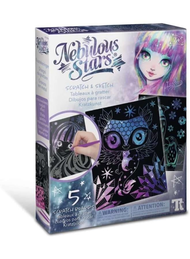 Nebulous Stars Scratch and Sketch Art Kit - Image 1