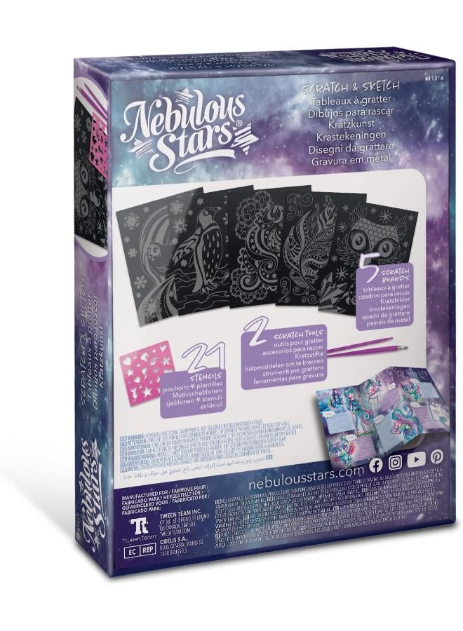 Nebulous Stars Scratch and Sketch Art Kit - Image 2