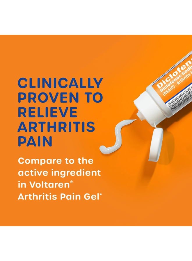HealthCareAisle Diclofenac Gel, 1%, Arthritis Pain Relief - 150 g tube - Original Prescription Strength (NSAID) - Image 2