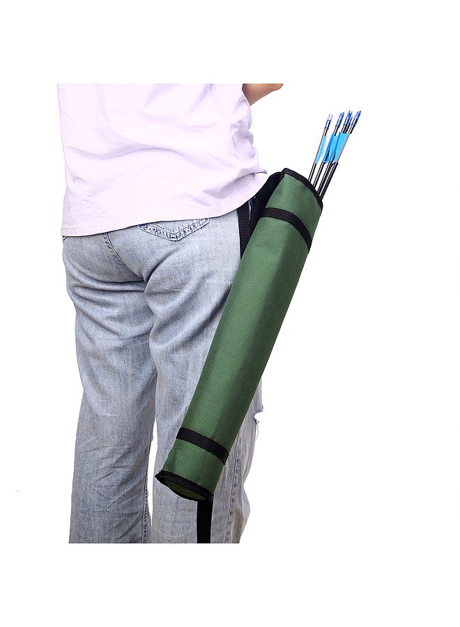 Generic Archery Back Arrow Quiver Holder with Belt Clip for Youth Arrows Holder Case  - Image 4