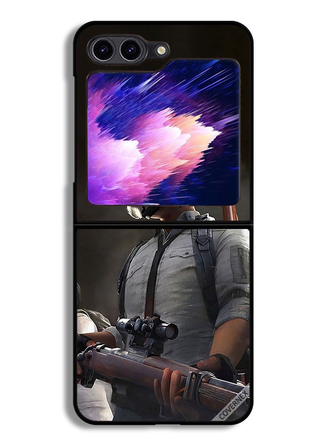Covernex Samsung Galaxy Z Flip6 Protective Case Cover Pubg Player - Image 1