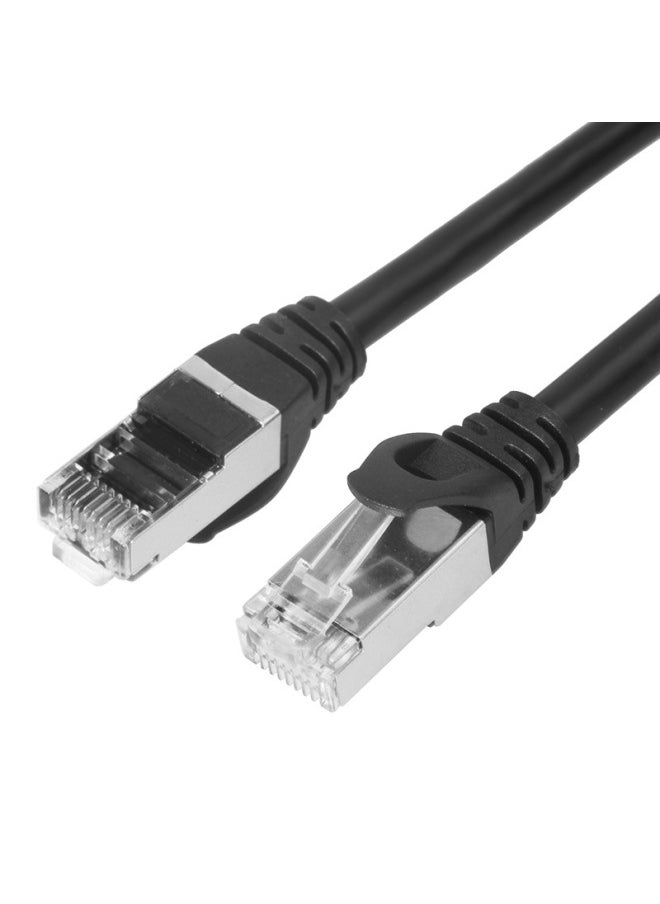 Generic Manufacturers CAT6 Six Types Of Network Cable Elbow Network Jumper Bend Up And Down 90 Degrees Finished High-speed Gigabit Cable-Color:Up Bend To Down Bend-Line Length:8 M  - Image 5