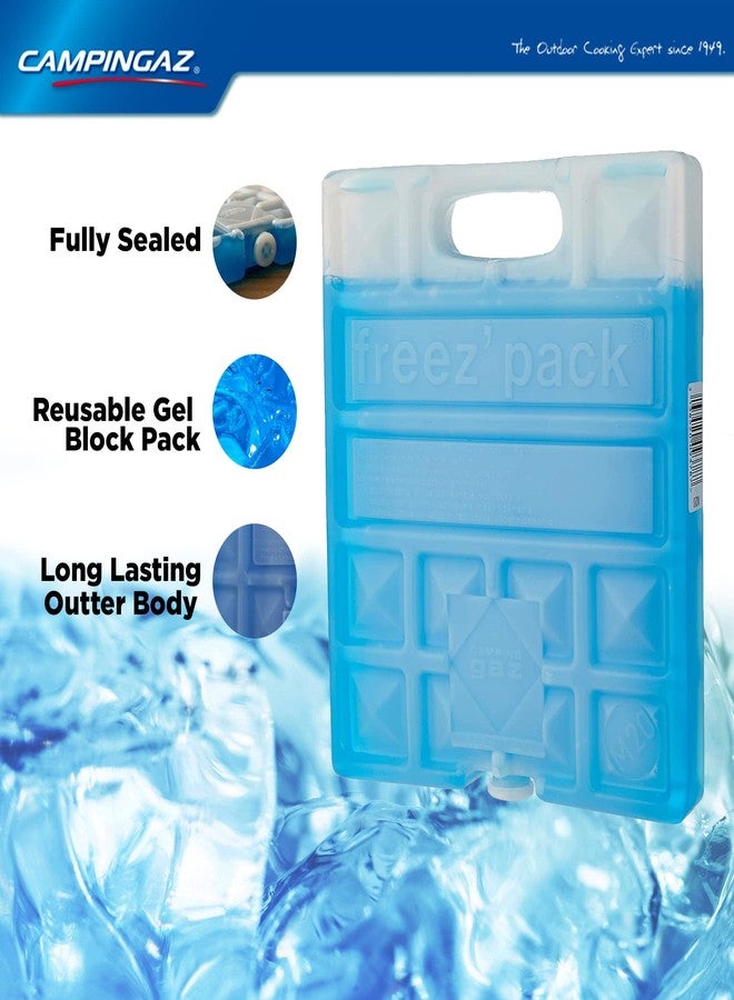 كامبينجاز بديل الثلج السائل غير السام M30 من Campingaz لصناديق الثلج والمبردات اللينة، عبوات جل بارد قابلة لإعادة الاستخدام ومقاومة للتسرب (عبوة من قطعتين) - Image 3