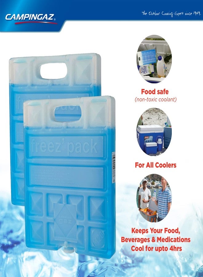 كامبينجاز بديل الثلج السائل غير السام M30 من Campingaz لصناديق الثلج والمبردات اللينة، عبوات جل بارد قابلة لإعادة الاستخدام ومقاومة للتسرب (عبوة من قطعتين) - Image 4